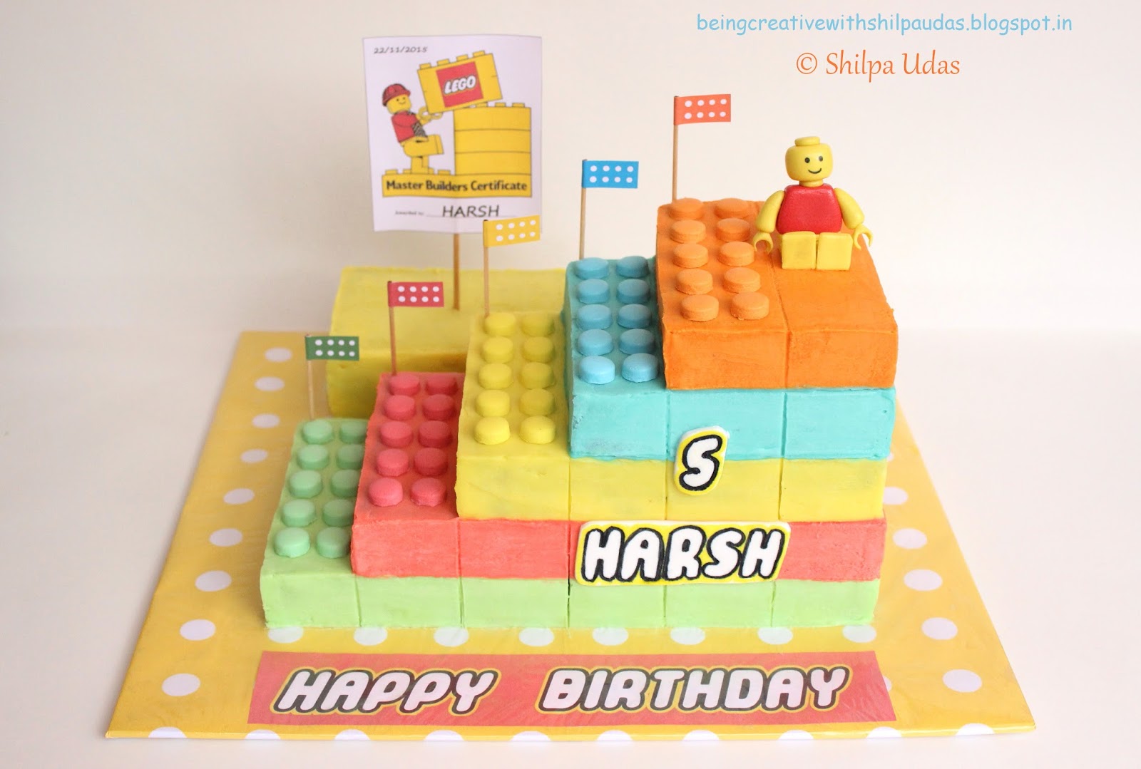 Cake discount lego design